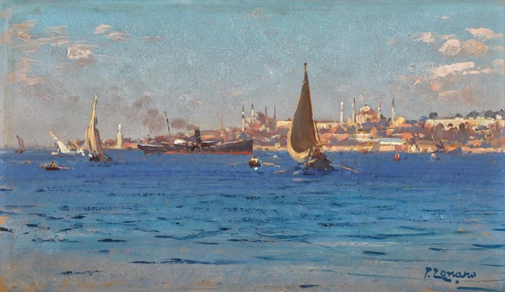 Al largo di Serraglio Point, Costantinopoli